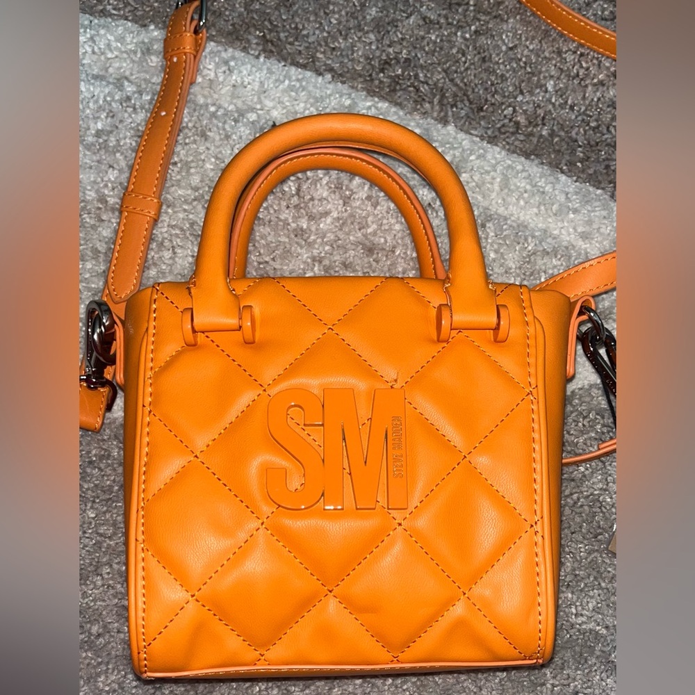 New Orange Steve Madden Handbag/ Crossbody bag